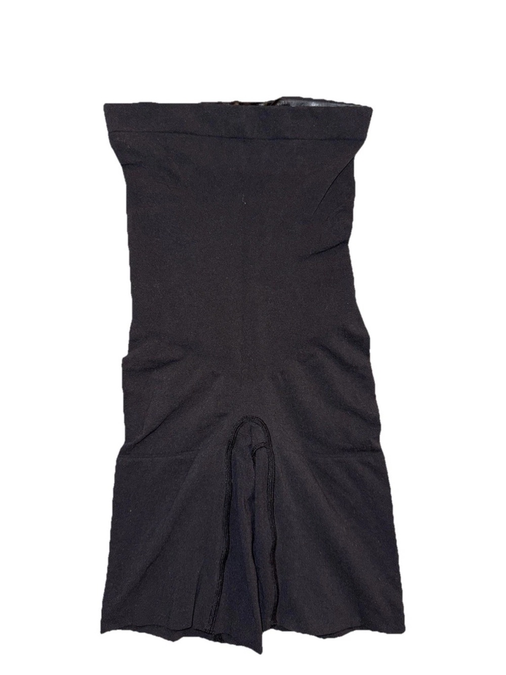 Spanx Shapewear Shorts Womens Medium Black High Waisted Tummy Control Shaper